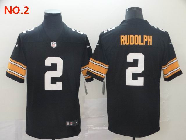 Men's Pittsburgh Steelers #2 Mason Rudolph Jersey NO.2;